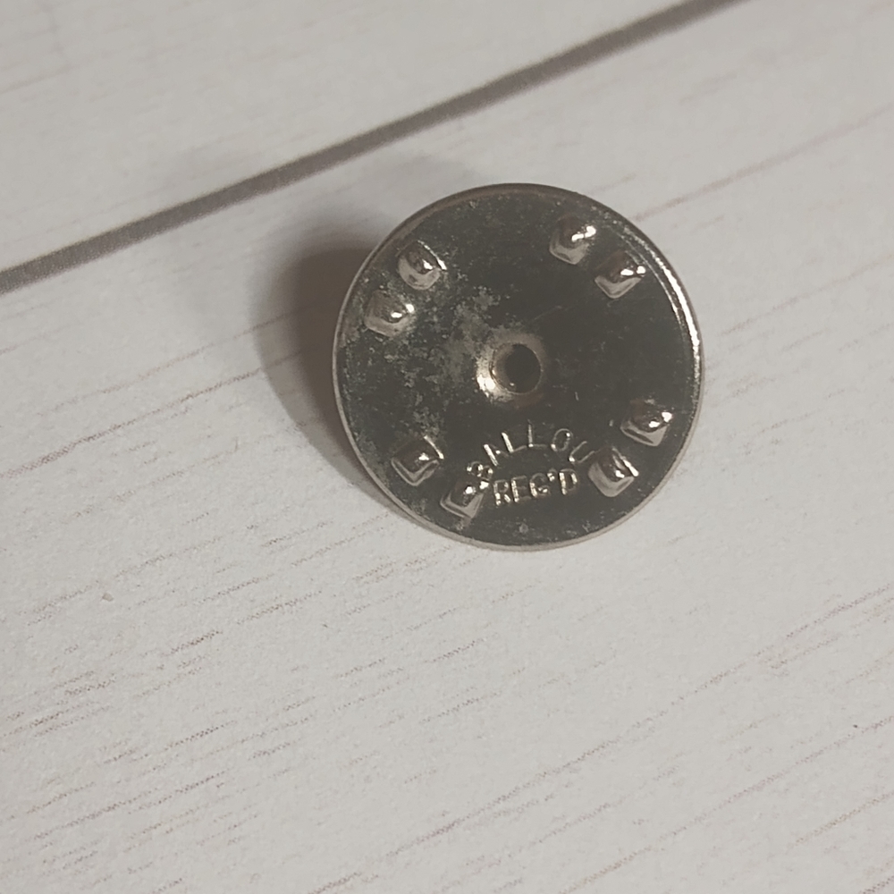 Vintage Ballou Reg'd signed silver boot pin - Picture 4 of 4